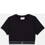 Women's Juicy Couture Rayon Rib Short Sleeve Top