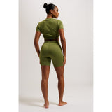 Women's Juicy Couture Rayon Rib Cycling Shorts