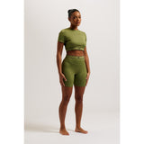 Women's Juicy Couture Rayon Rib Cycling Shorts