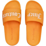 Women's Juicy Couture Collegiate Embossed PU Slider