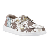 Women's HEYDUDE Wendy Disco Cow Shoes