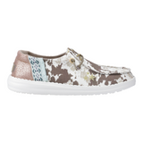 Women's HEYDUDE Wendy Disco Cow Shoes