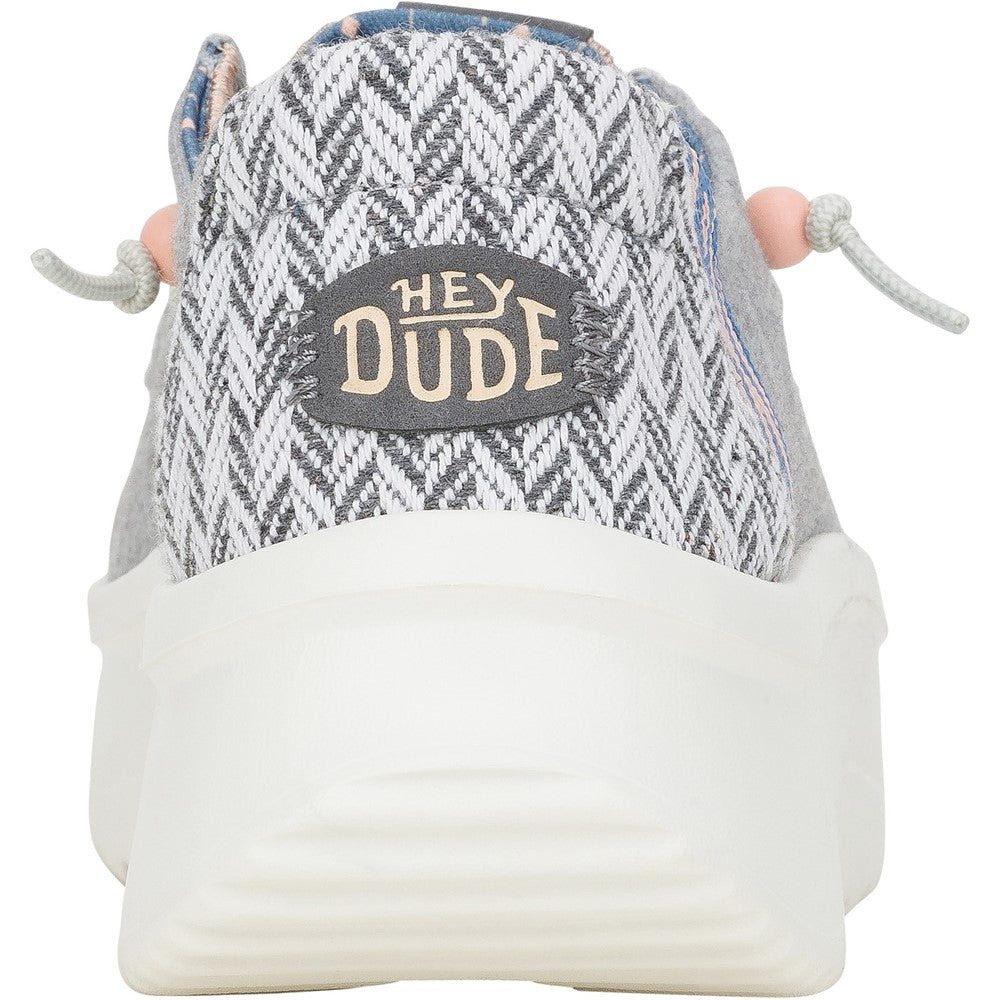Women's HEYDUDE Wendy Peak Chambray Woven Shoes