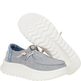 Women's HEYDUDE Wendy Peak Chambray Woven Shoes