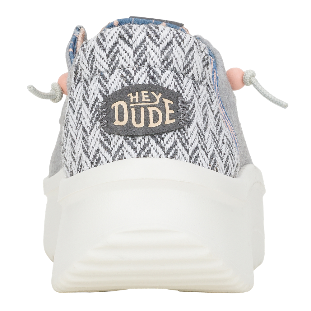 Women's HEYDUDE Wendy Peak Chambray Woven Shoes
