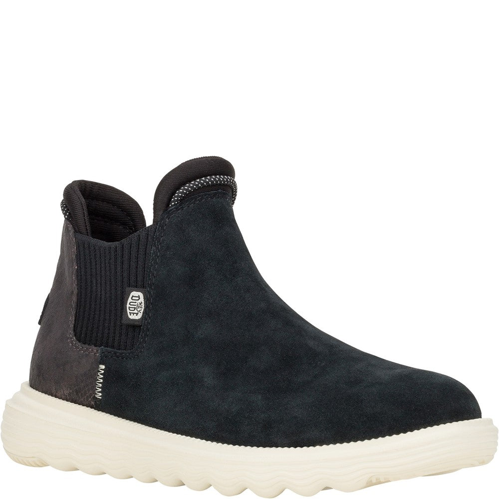 Women's HEYDUDE Branson Suede Novelty Ankle Boots