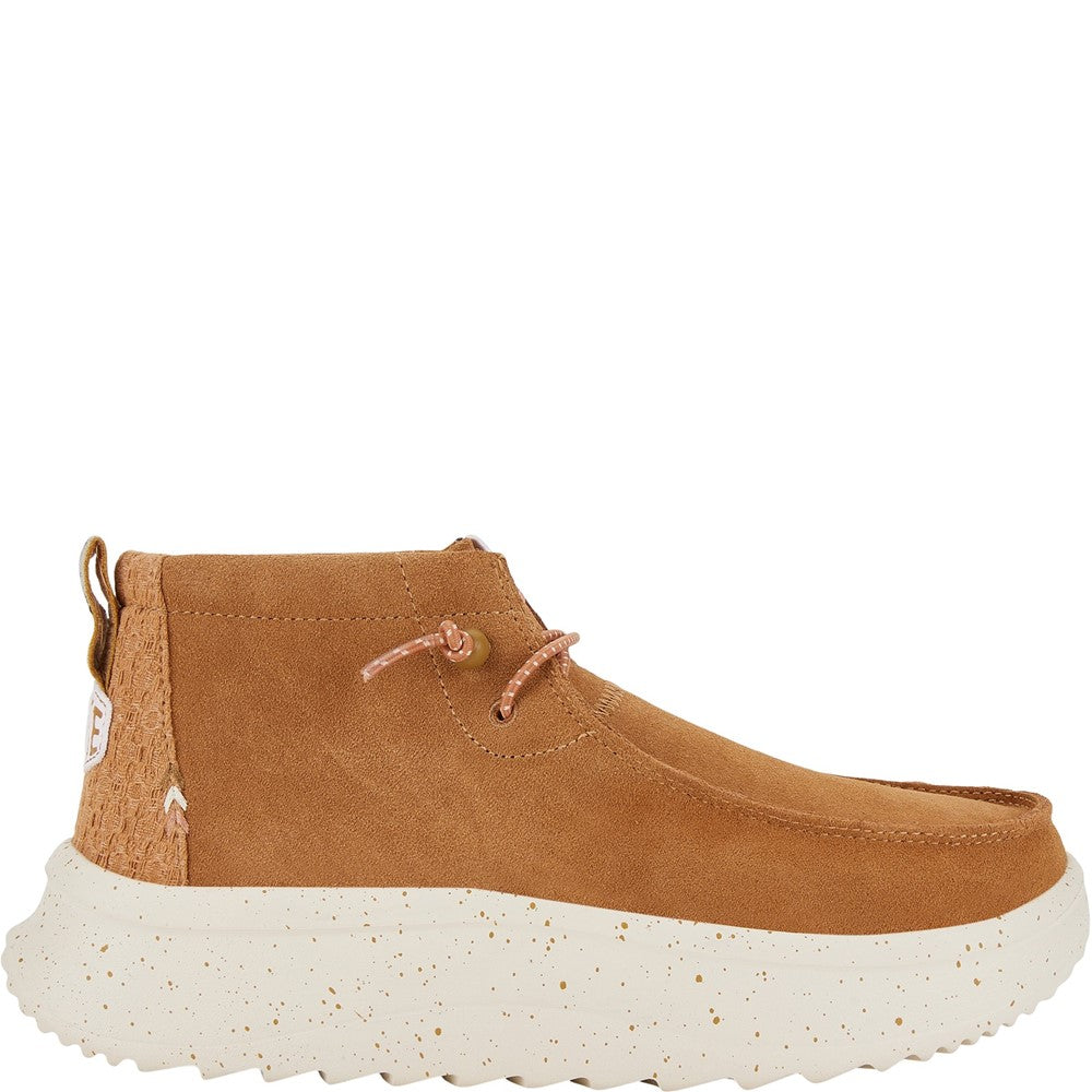 Women's HEYDUDE Wendy Peak Hi Suede Ankle Boots
