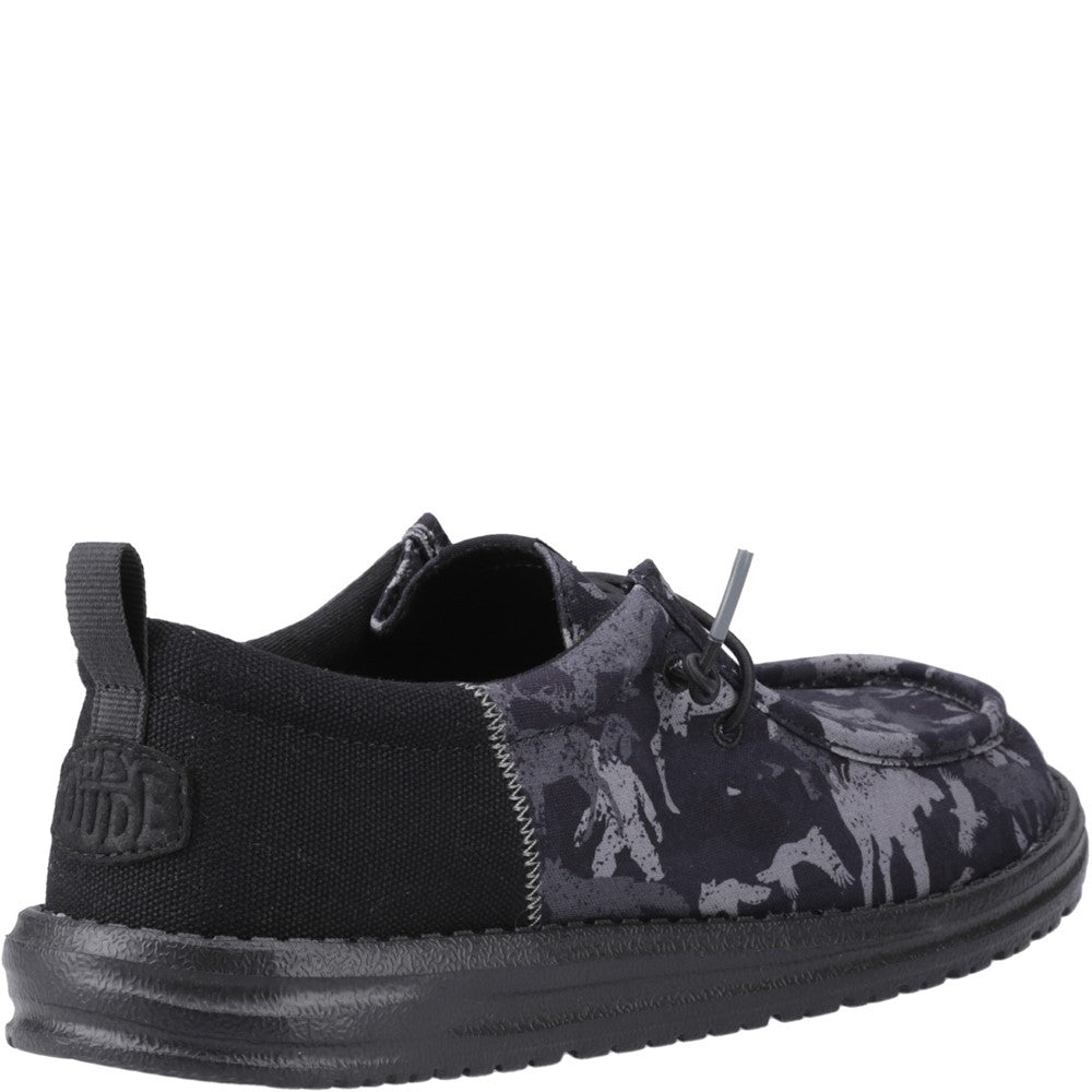 Men's HEYDUDE Wally Funk Hunt Camo Shoes