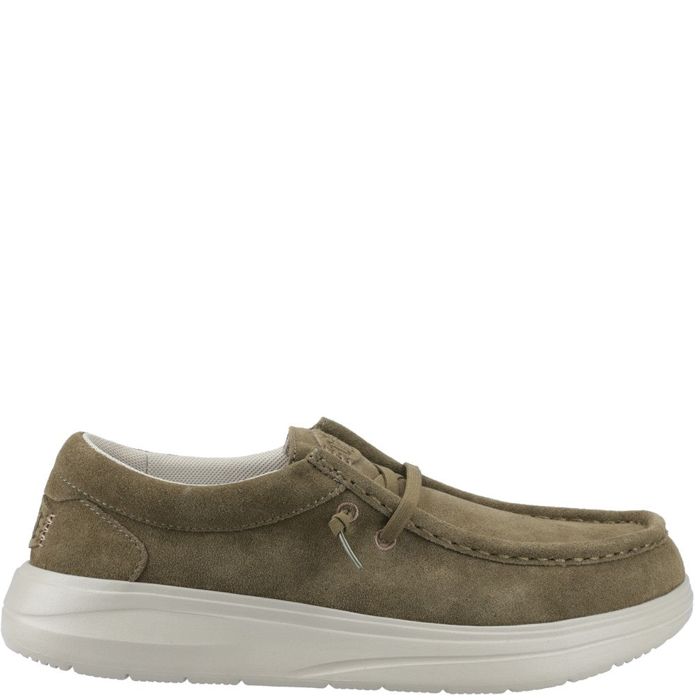 Men's HEYDUDE Wally COMF Suede Slip on Shoe