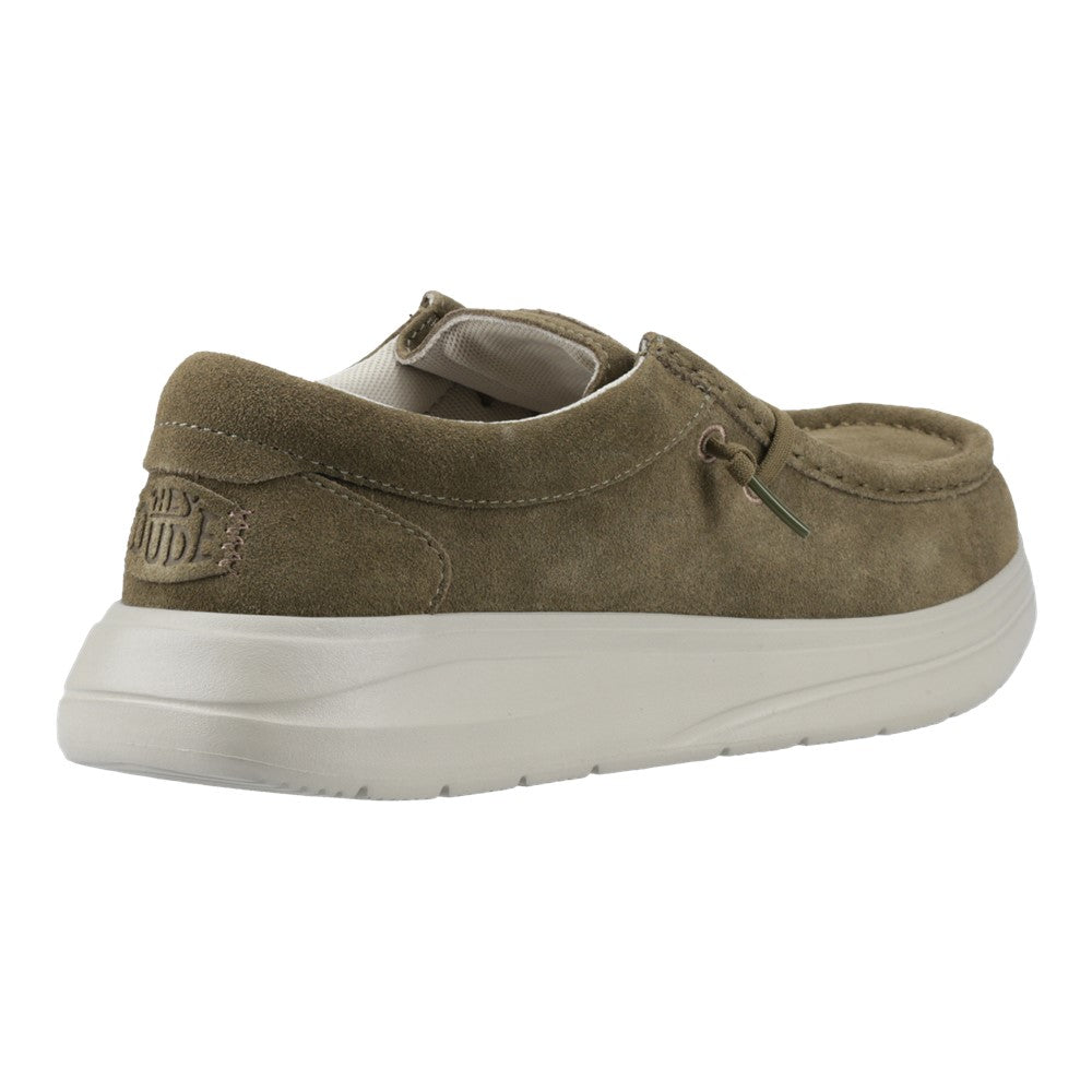 Men's HEYDUDE Wally COMF Suede Slip on Shoe