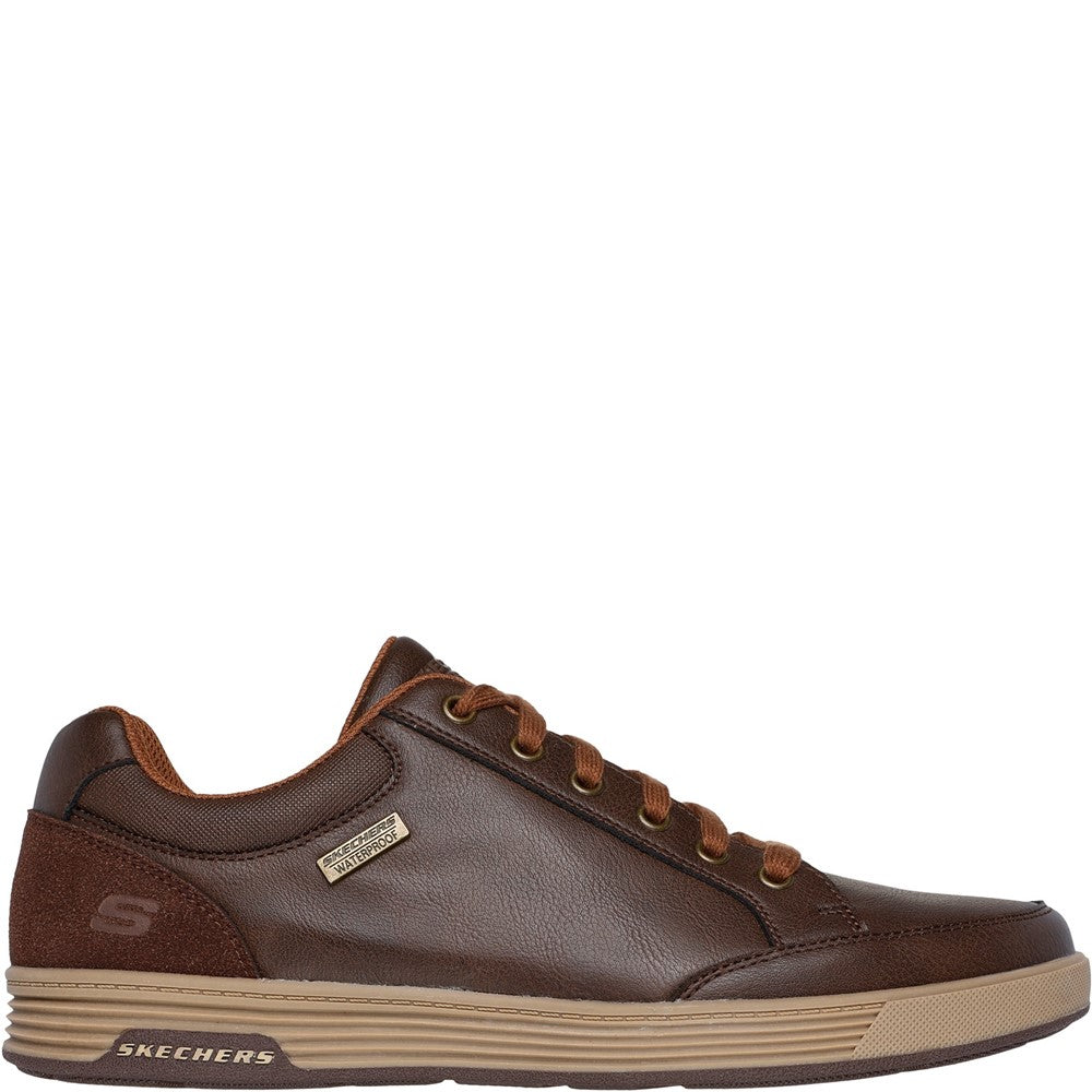 skechers brown casual shoes