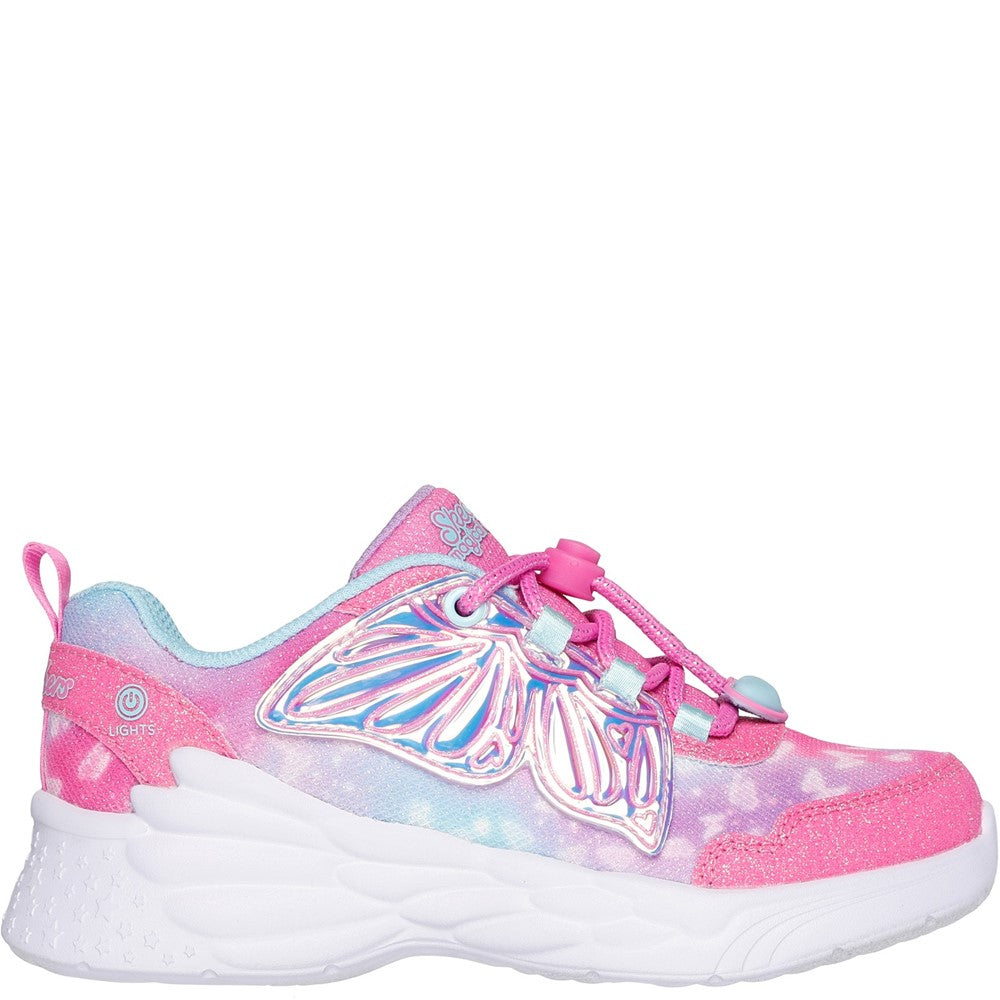 Girls' Skechers Dream Racer - Wing Brites Shoes