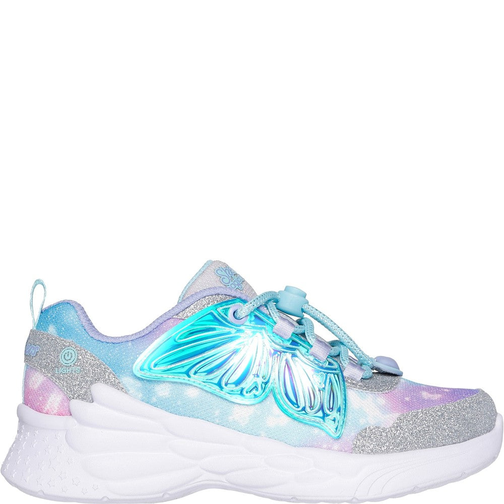 Girls' Skechers Dream Racer - Wing Brites Shoes