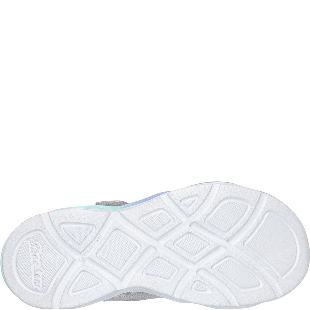 Girls' Skechers S-Lights: Twisty Glow Trainers