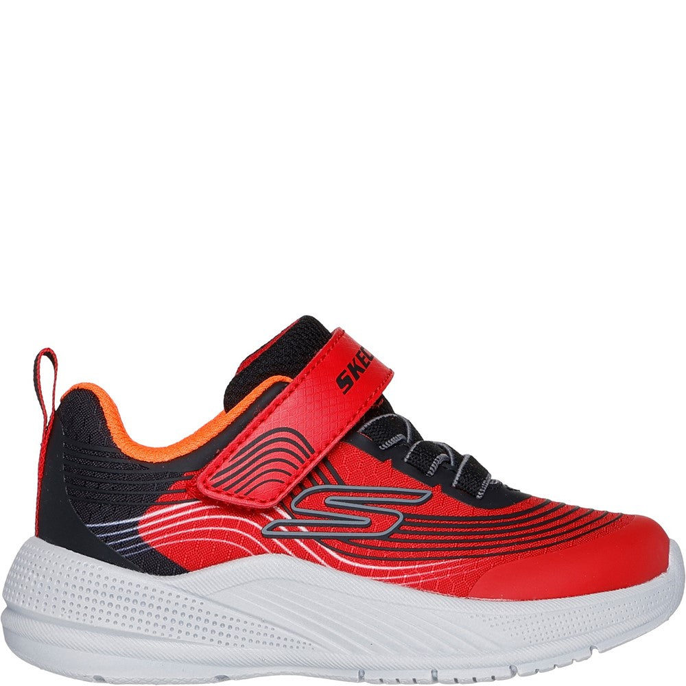 Boys' Skechers Microspec Advance Infant Trainers