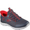 charcoal red