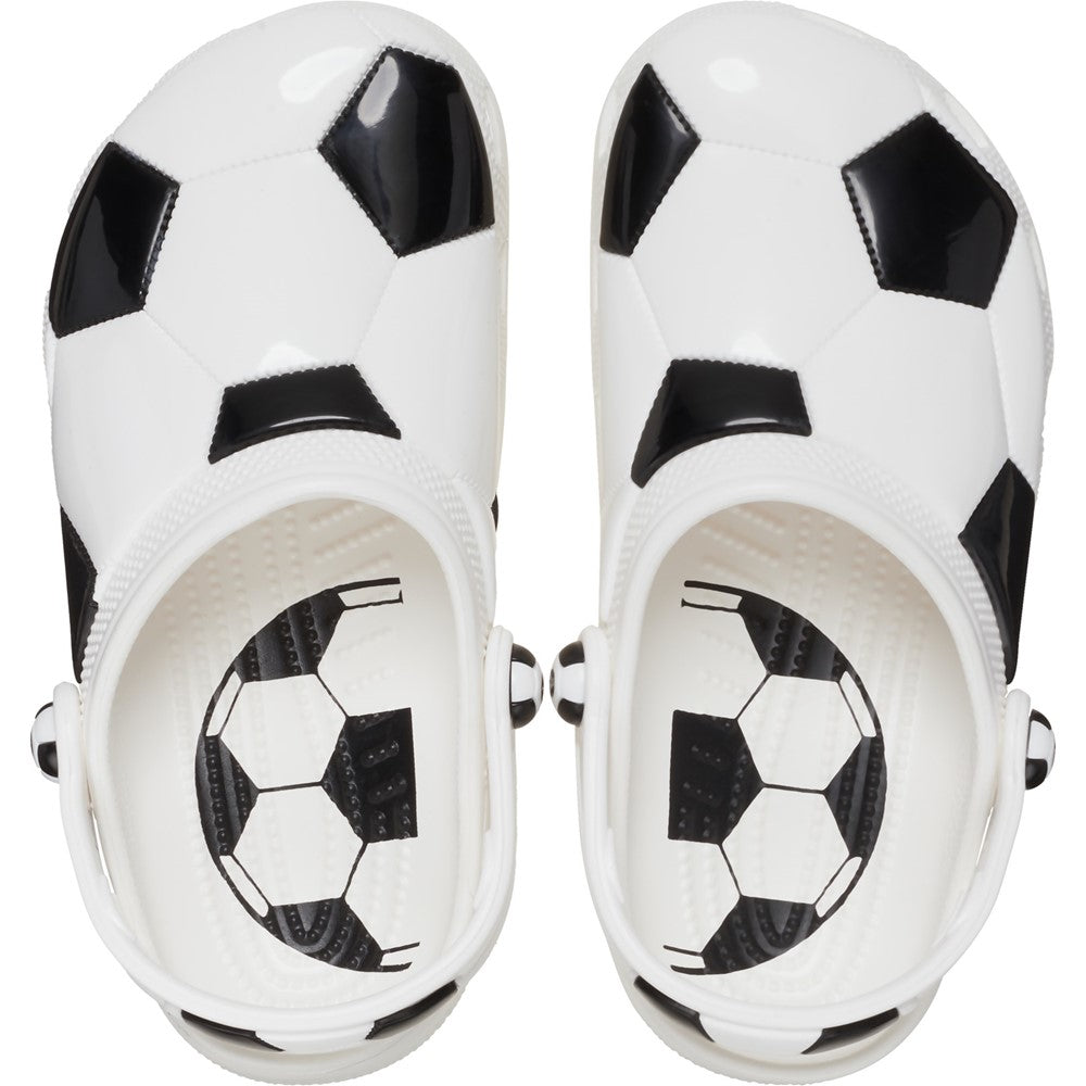 Kids' Crocs Classic Fun Lab Football Junior Clogs
