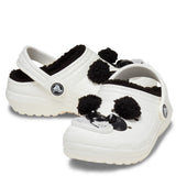 Kids' Crocs Classic Lined Fun Lab Panda Infant Clogs