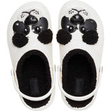 Kids' Crocs Classic Lined Fun Lab Panda Junior Clogs