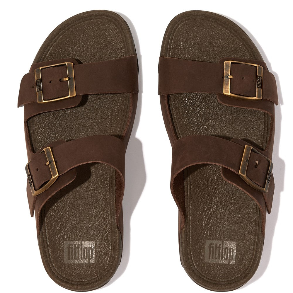 Men's Fitflop Gogh Moc Wide Fit  Slides