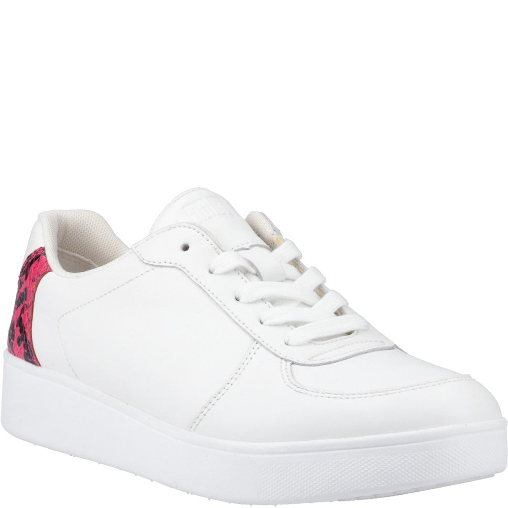 Women's Fitflop Rally Snakeprint-Backtab Sneakers