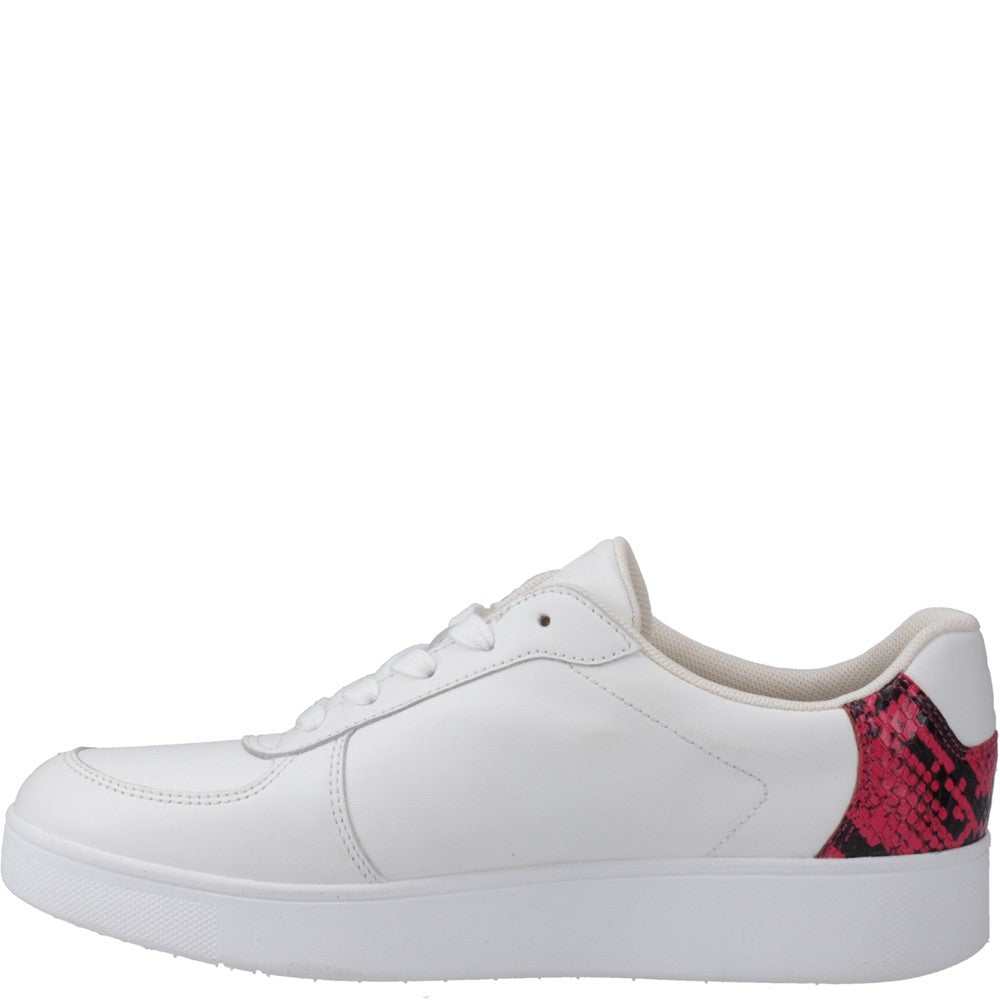 Women's Fitflop Rally Snakeprint-Backtab Sneakers
