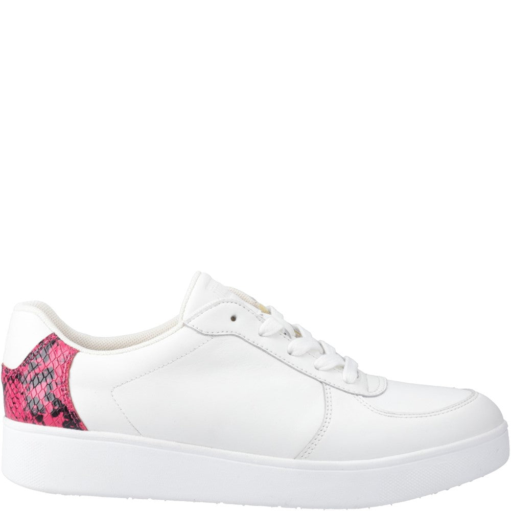 Women's Fitflop Rally Snakeprint-Backtab Sneakers