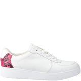 Women's Fitflop Rally Snakeprint-Backtab Sneakers