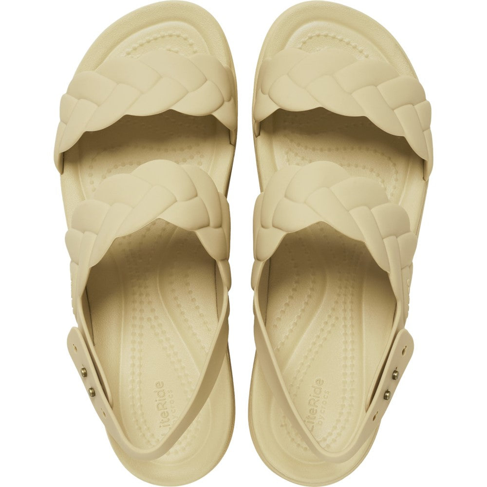 Women's Crocs Brooklyn Woven Low Wedge