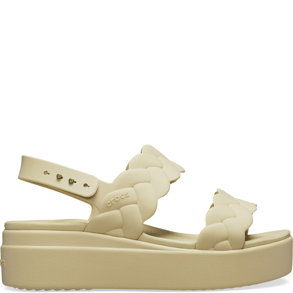 Women's Crocs Brooklyn Woven Low Wedge