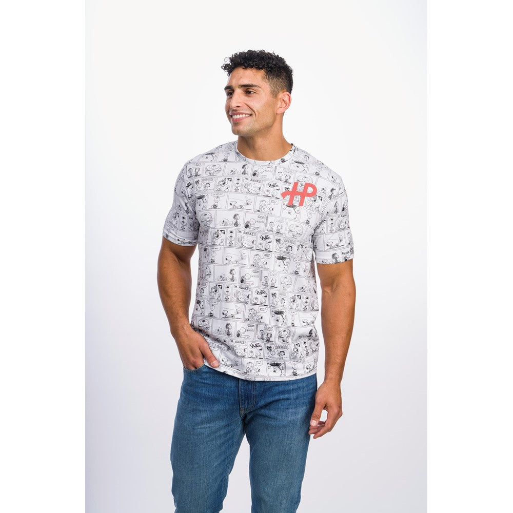 Men's Hush Puppies HP Snoopy Print Tee