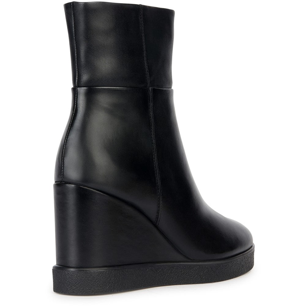 Women's Geox D EILDEA WEDGE B ANKLE BOOTS
