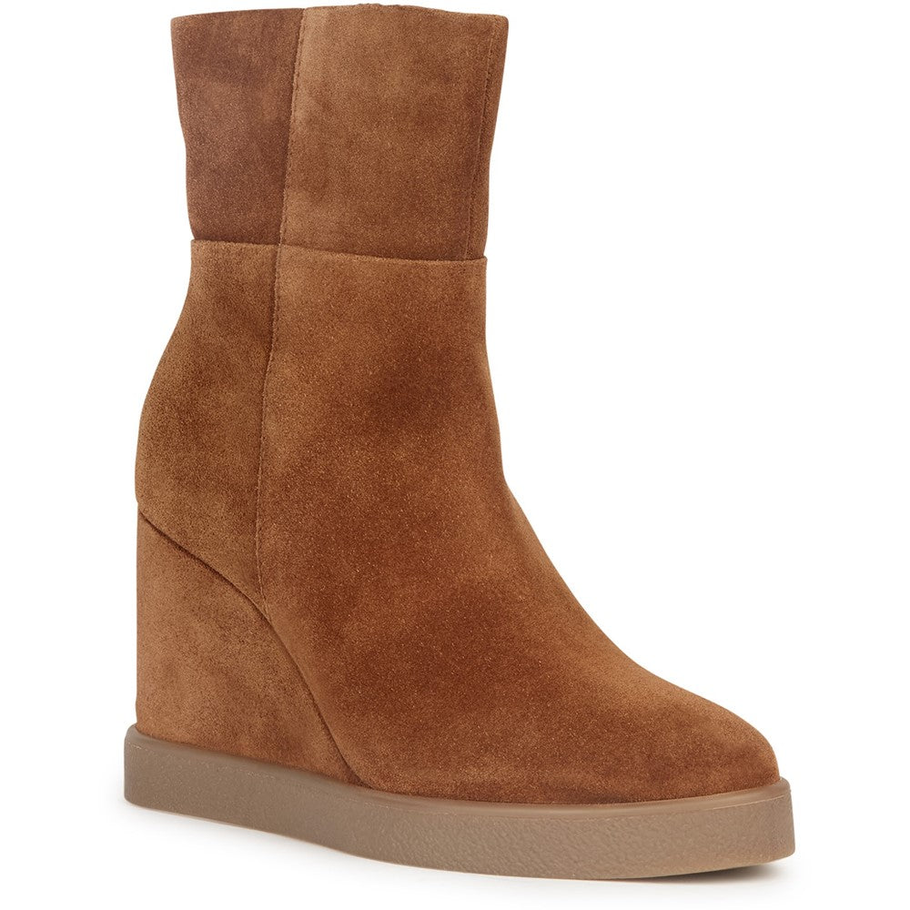 Women's Geox D EILDEA WEDGE B ANKLE BOOTS