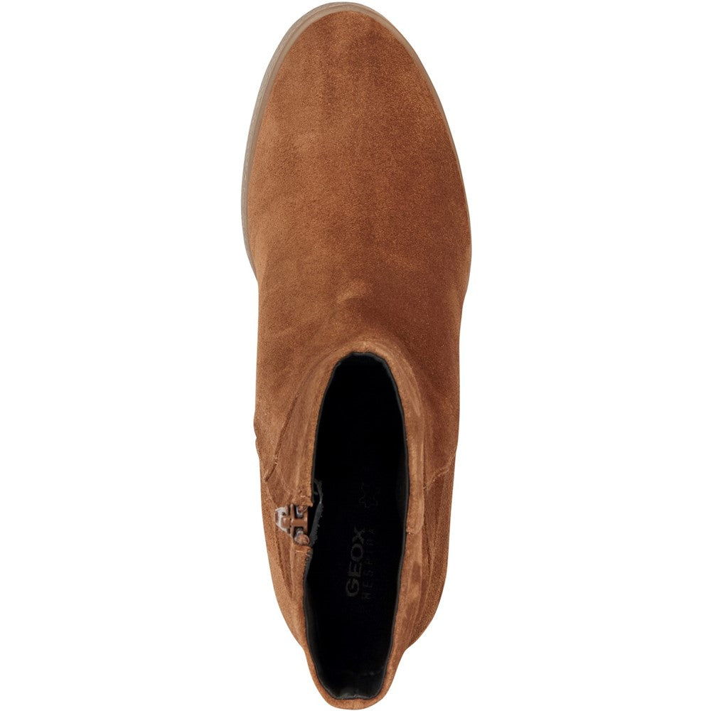 Women's Geox D EILDEA WEDGE B ANKLE BOOTS