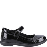 Girls' Hush Puppies Bethany Patent Senior School Shoe (Junior 6)