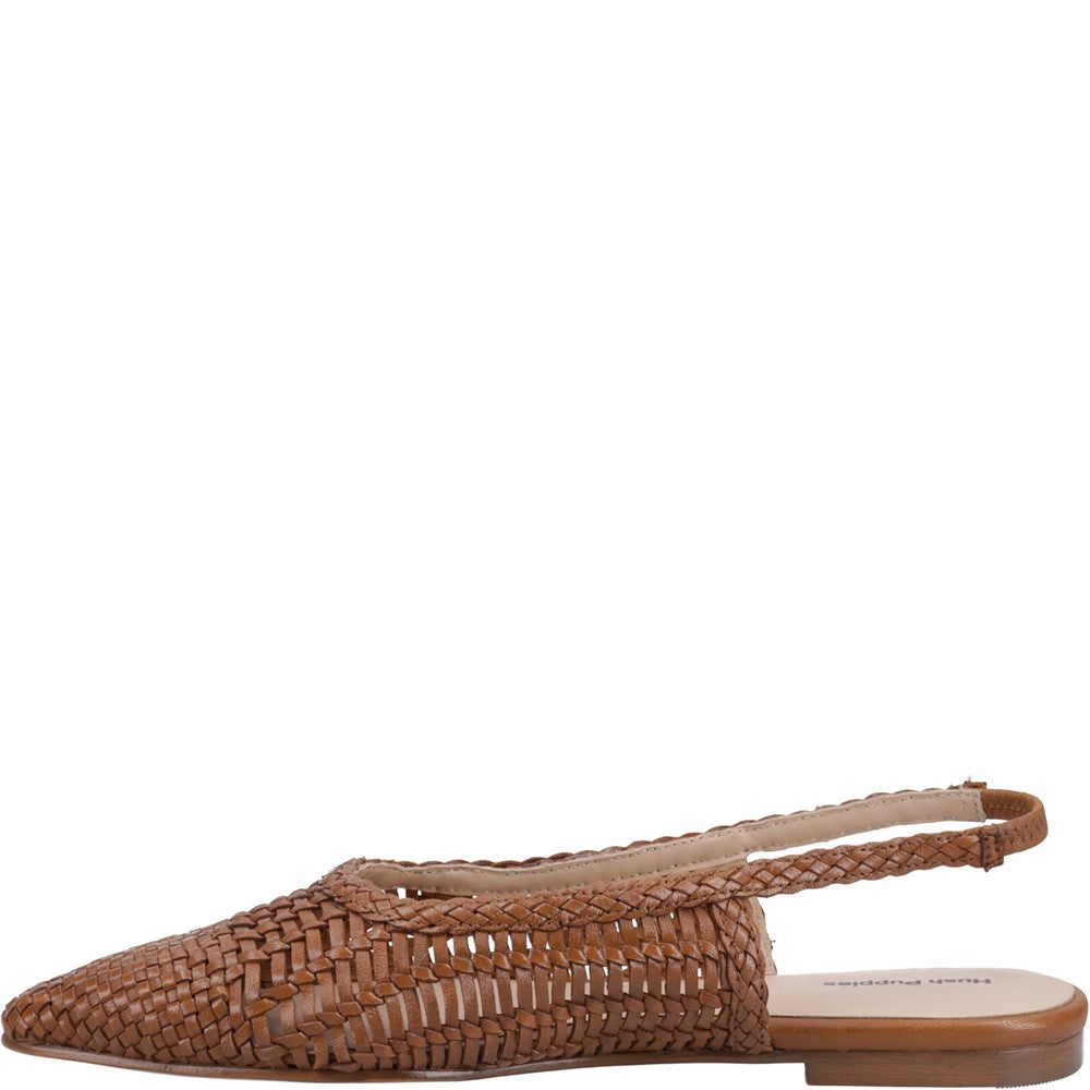 Women's Hush Puppies Dalia Woven Slingback Ballerinas