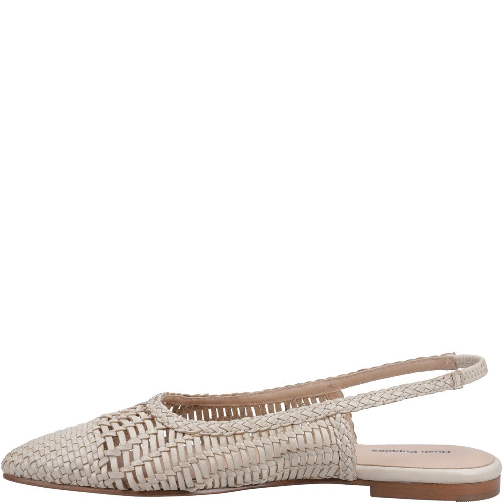Women's Hush Puppies Dalia Woven Slingback Ballerinas