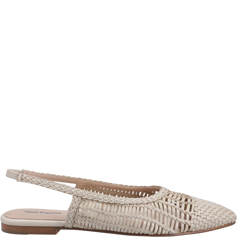Women's Hush Puppies Dalia Woven Slingback Ballerinas