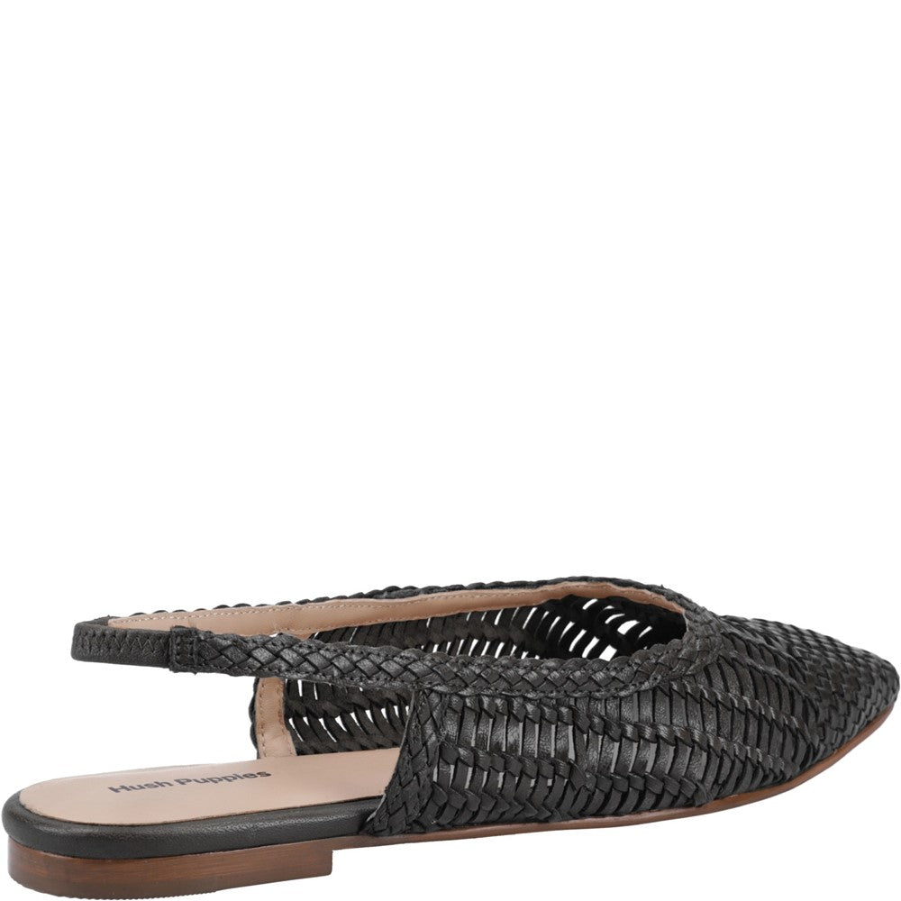Women's Hush Puppies Dalia Woven Slingback Ballerinas