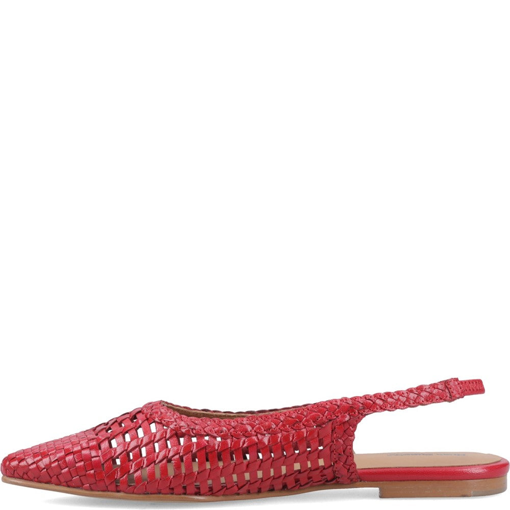 Women's Hush Puppies Dalia Woven Slingback Ballerinas