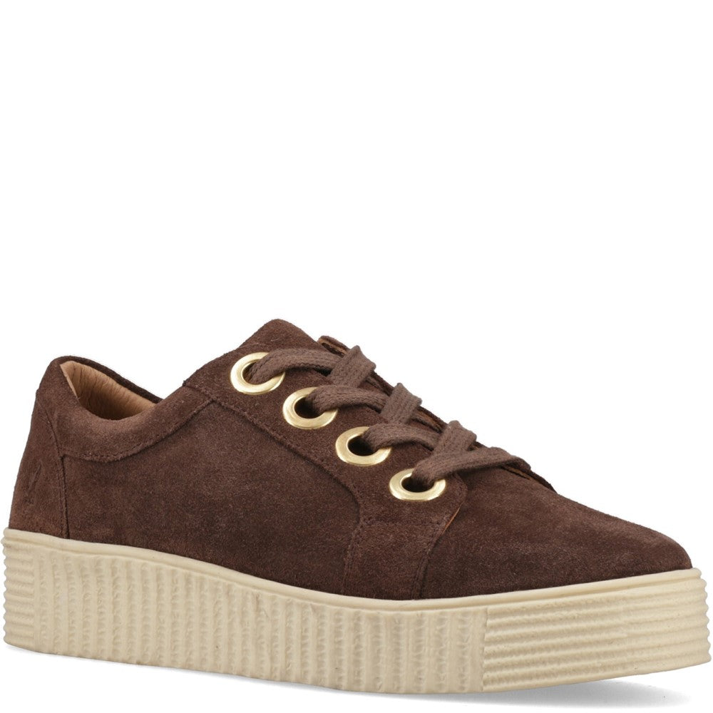 Women's Hush Puppies Tamsin Suede Trainer