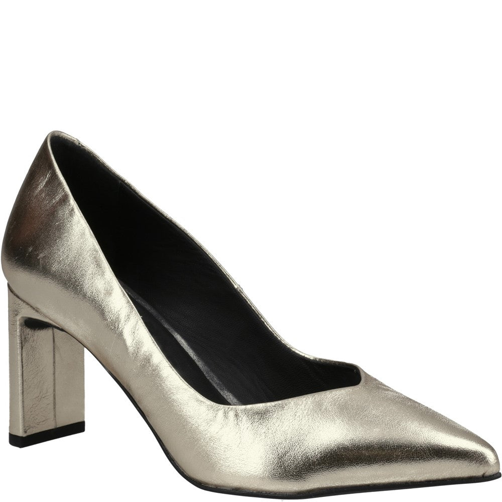 Women's Hush Puppies Olivia Leather Court Shoe