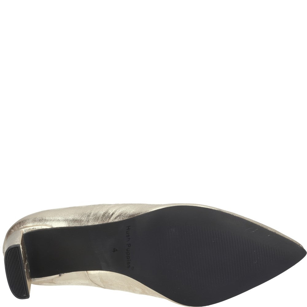 Women's Hush Puppies Olivia Leather Court Shoe