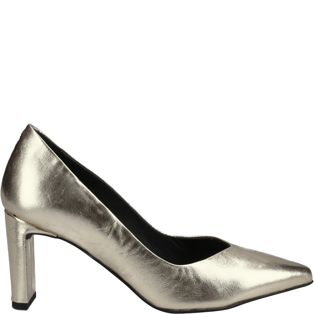 Women's Hush Puppies Olivia Leather Court Shoe
