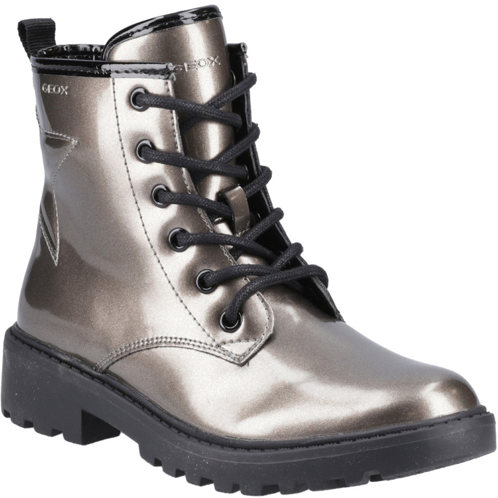 Girls' Geox J CASEY G Senior School XL Ankle Boots