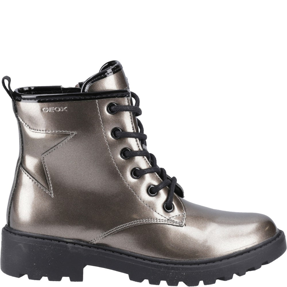 Girls' Geox J CASEY G Senior School XL Ankle Boots