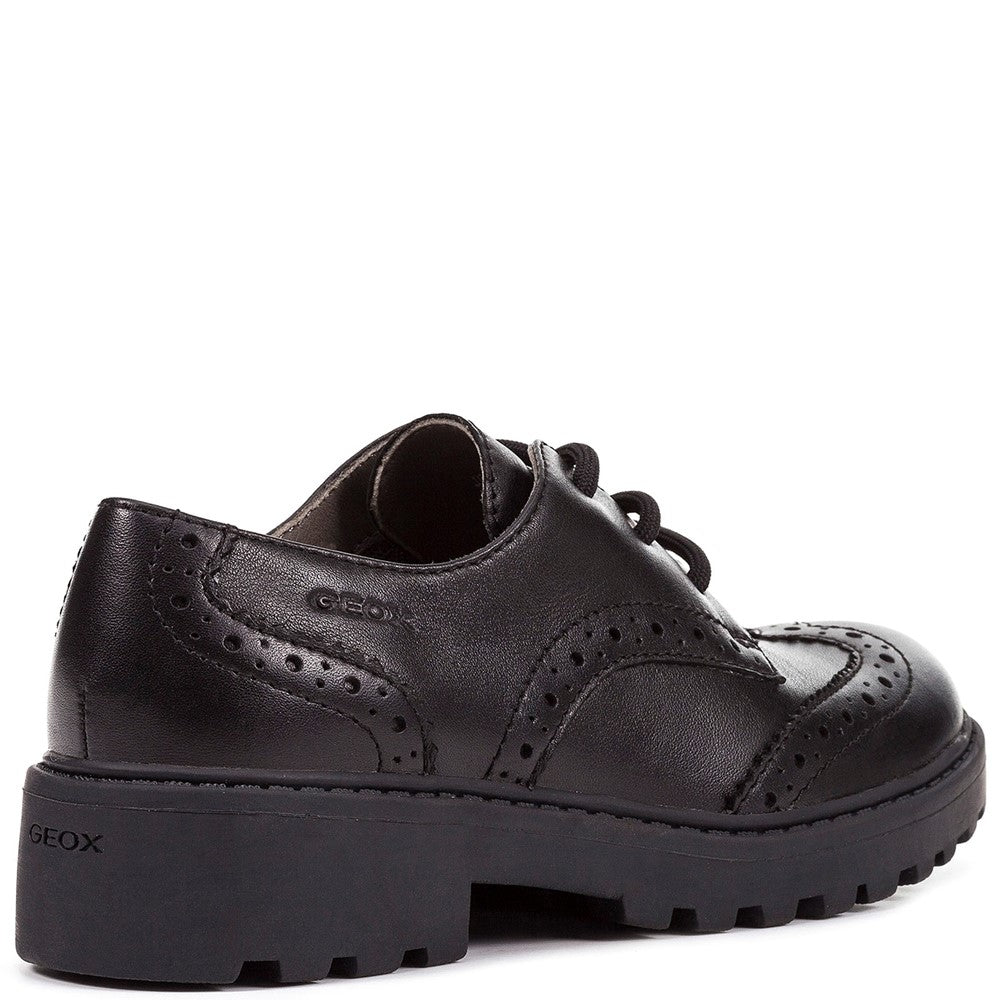 Girls' Geox J Casey G. N Senior XL School Shoes