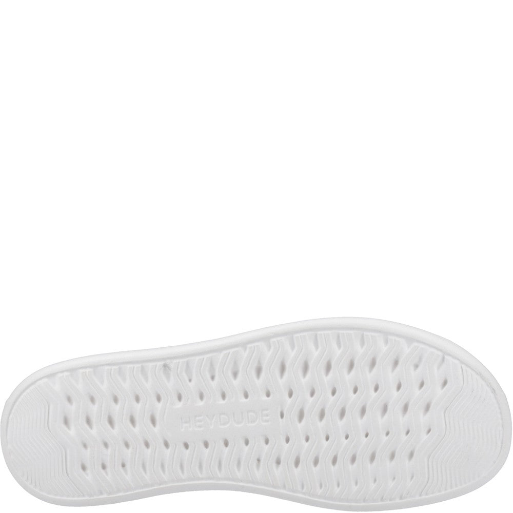 Women's HEYDUDE Wendy Rise Perf Canvas Shoes