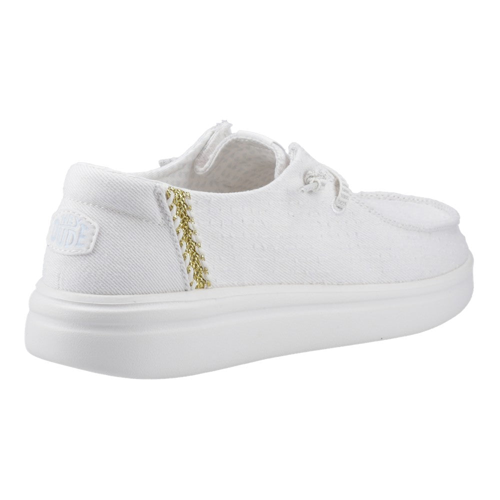 Women's HEYDUDE Wendy Rise Perf Canvas Shoes