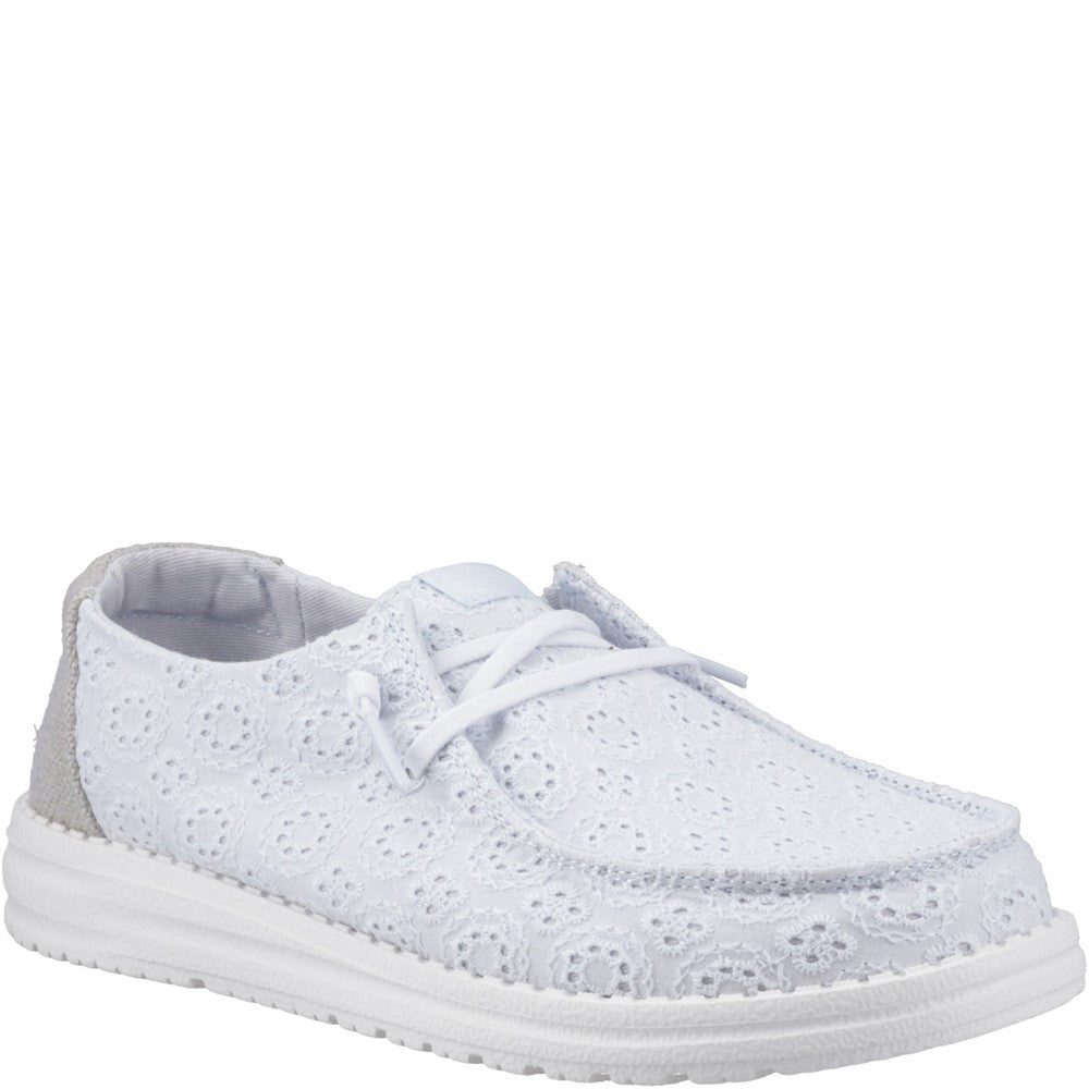 Women's HEYDUDE Wendy Eyelet Lace Shoes